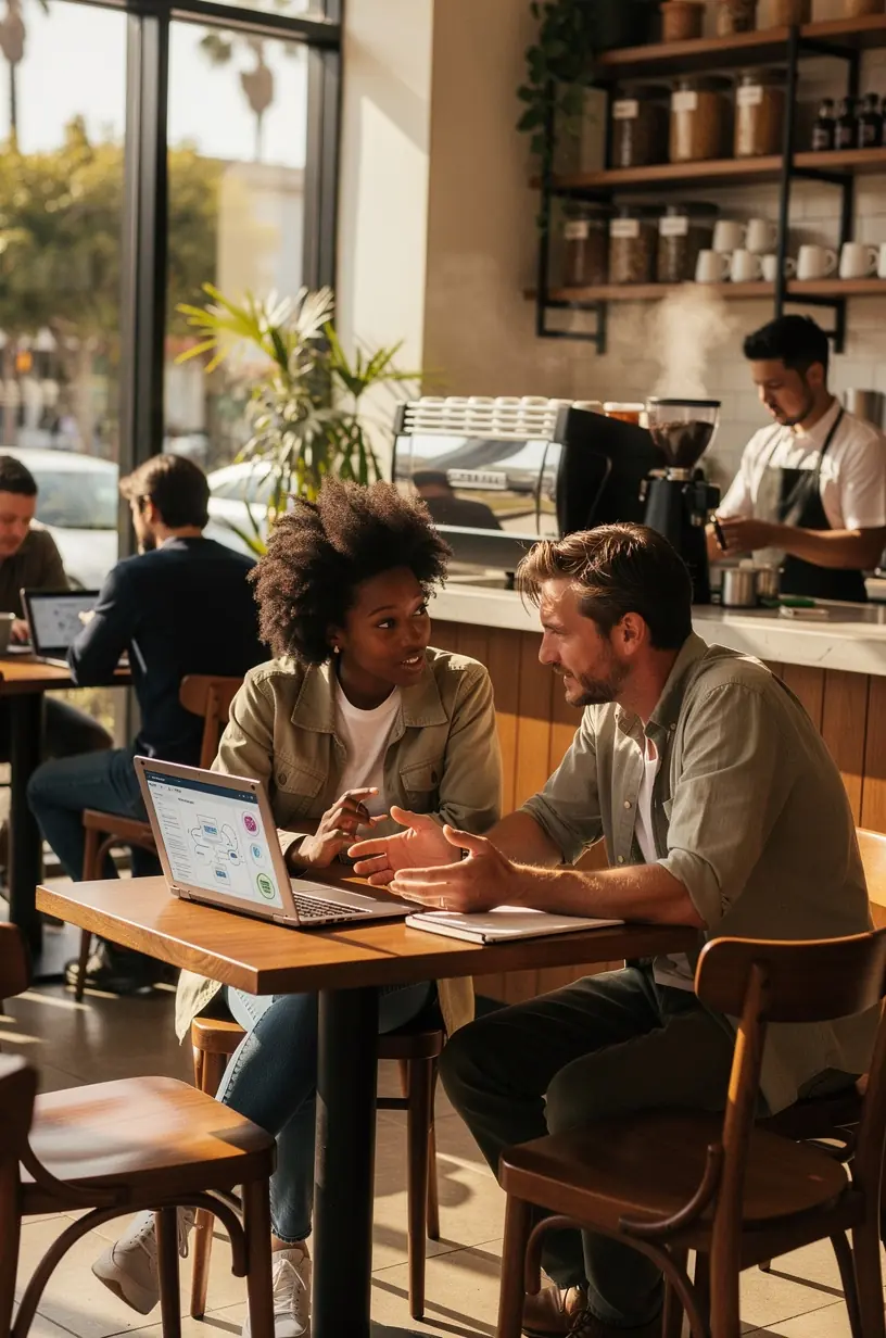 Professional analyzing dashboard with metrics highlighting time saved through automation tools.